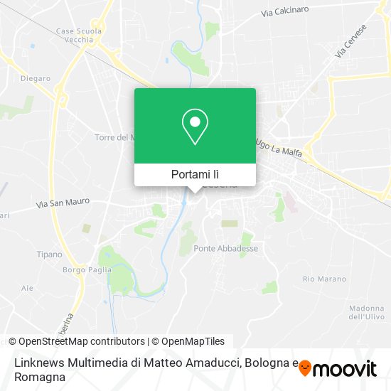 Mappa Linknews Multimedia di Matteo Amaducci