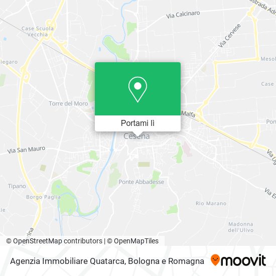 Mappa Agenzia Immobiliare Quatarca