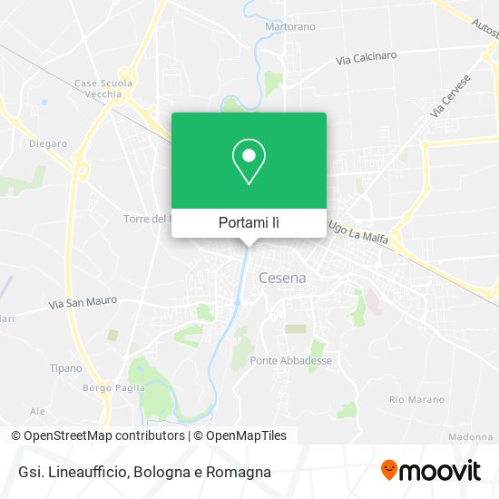 Mappa Gsi. Lineaufficio