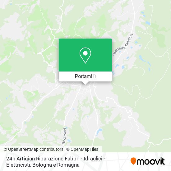 Mappa 24h Artigian Riparazione Fabbri - Idraulici - Elettricisti