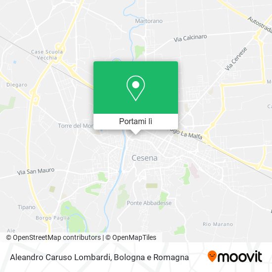 Mappa Aleandro Caruso Lombardi