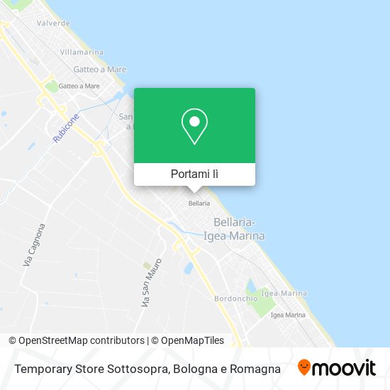 Mappa Temporary Store Sottosopra