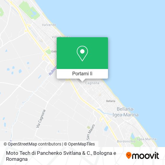 Mappa Moto Tech di Panchenko Svitlana & C.