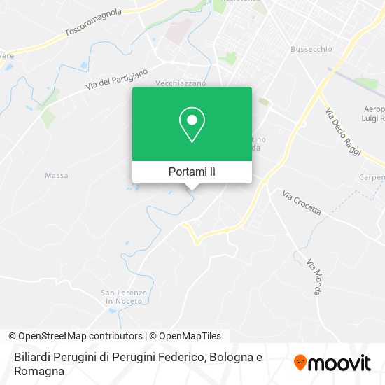 Mappa Biliardi Perugini di Perugini Federico