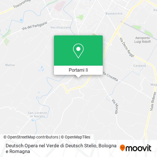 Mappa Deutsch Opera nel Verde di Deutsch Stelio
