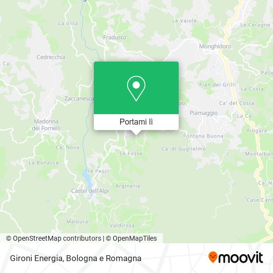 Mappa Gironi Energia
