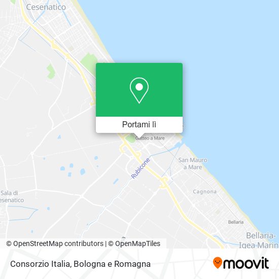 Mappa Consorzio Italia