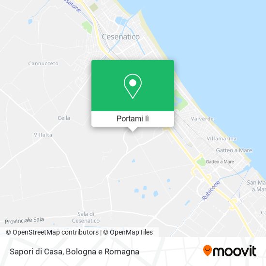 Mappa Sapori di Casa