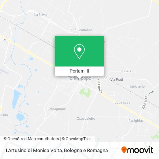 Mappa L'Artusino di Monica Volta