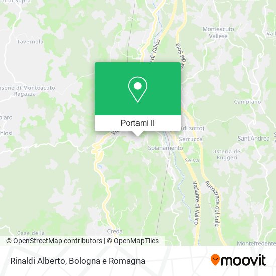 Mappa Rinaldi Alberto