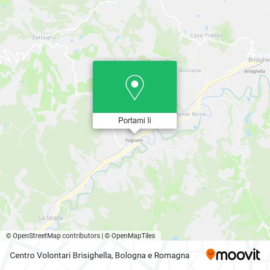 Mappa Centro Volontari Brisighella