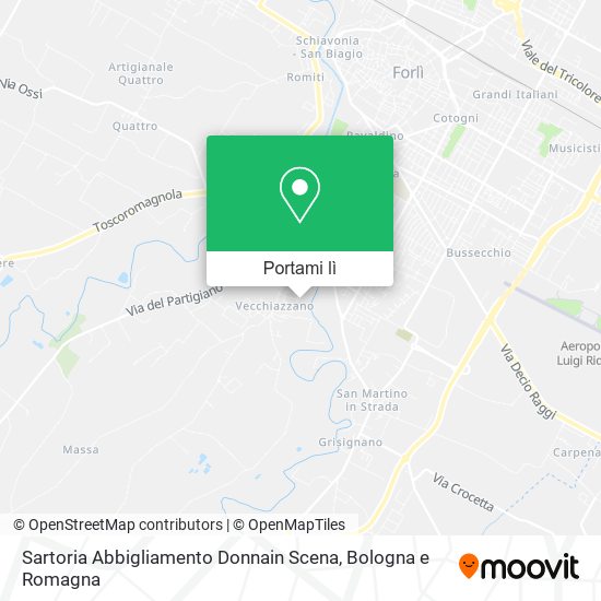 Mappa Sartoria Abbigliamento Donnain Scena