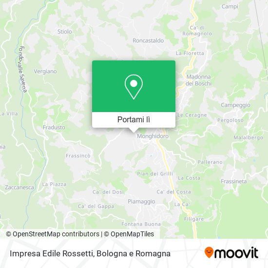 Mappa Impresa Edile Rossetti