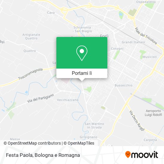 Mappa Festa Paola