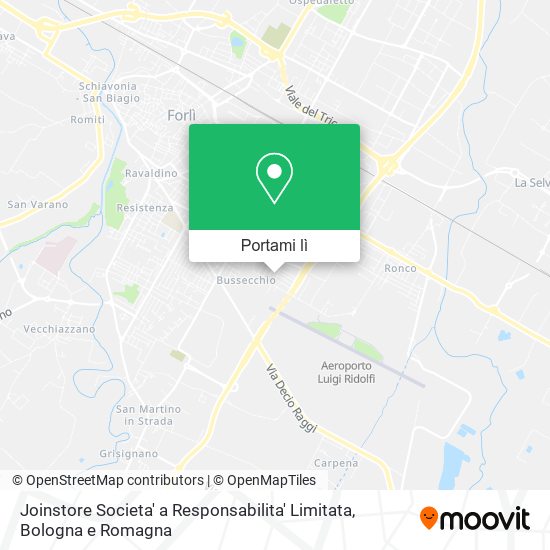 Mappa Joinstore Societa' a Responsabilita' Limitata