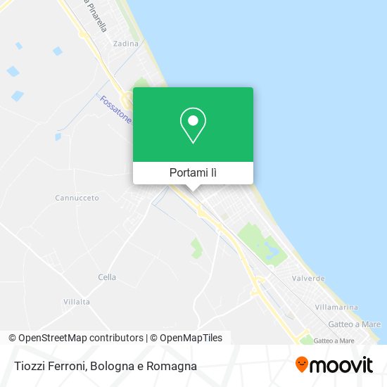 Mappa Tiozzi Ferroni