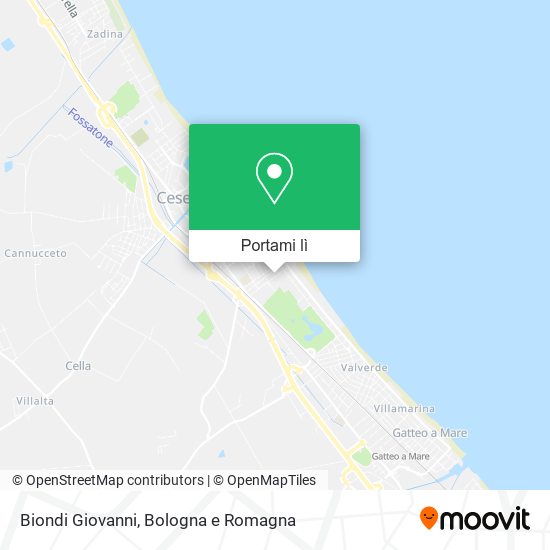 Mappa Biondi Giovanni