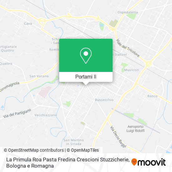 Mappa La Primula Roa Pasta Fredina Crescioni Stuzzicherie