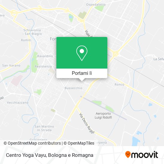 Mappa Centro Yoga Vayu