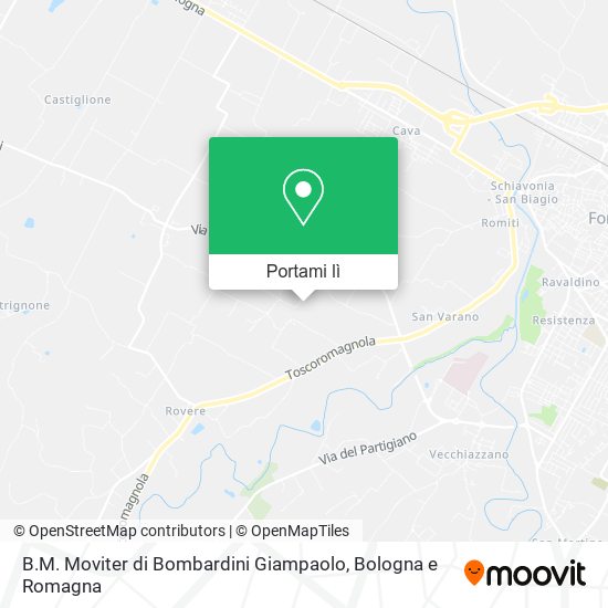 Mappa B.M. Moviter di Bombardini Giampaolo