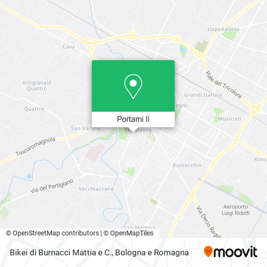 Mappa Bikei di Burnacci Mattia e C.