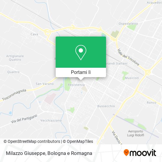 Mappa Milazzo Giuseppe