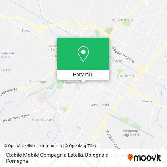 Mappa Stabile Mobile Compagnia Latella