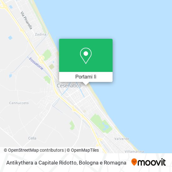 Mappa Antikythera a Capitale Ridotto
