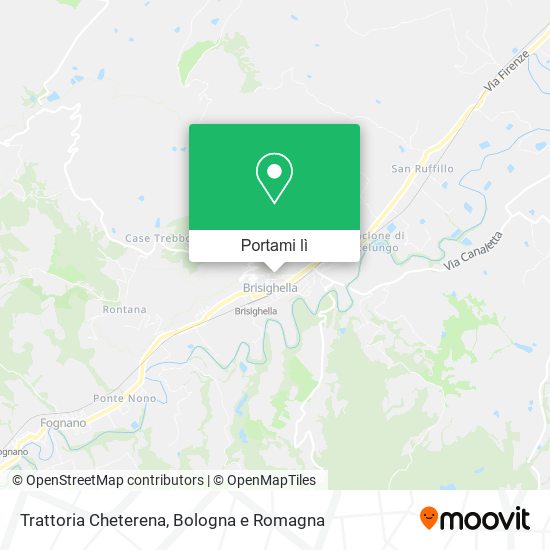 Mappa Trattoria Cheterena