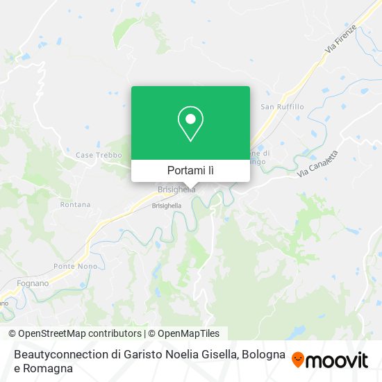 Mappa Beautyconnection di Garisto Noelia Gisella