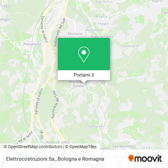Mappa Elettrocostruzioni Sa.