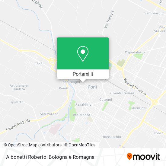 Mappa Albonetti Roberto
