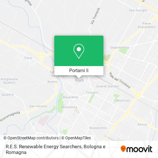 Mappa R.E.S. Renewable Energy Searchers