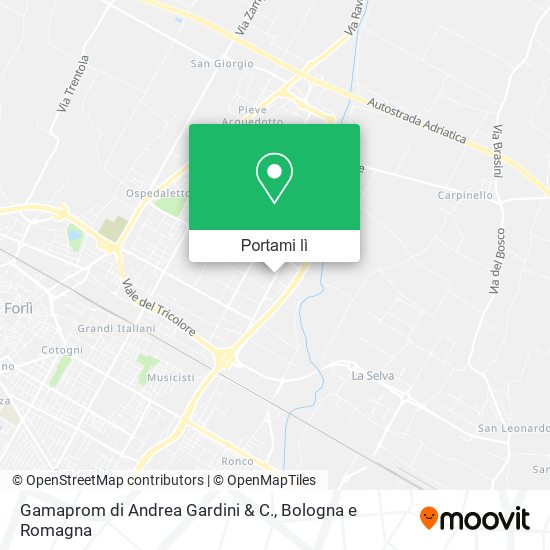 Mappa Gamaprom di Andrea Gardini & C.
