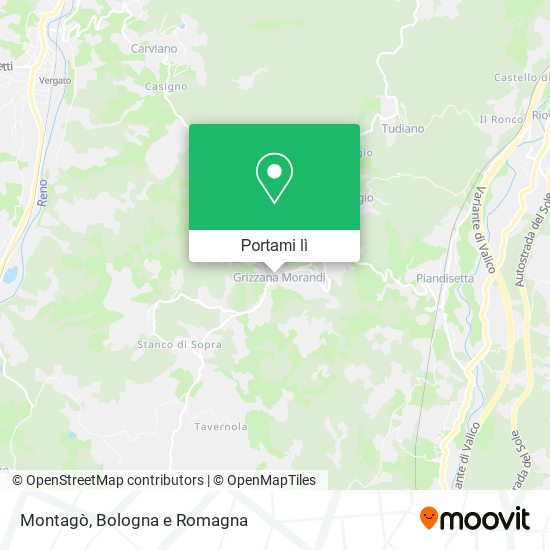 Mappa Montagò