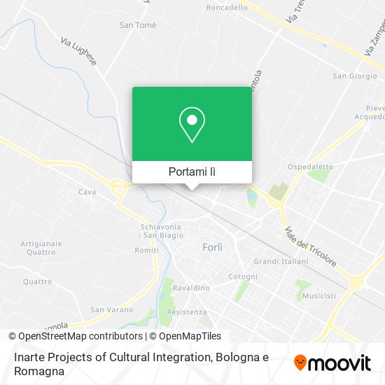 Mappa Inarte Projects of Cultural Integration