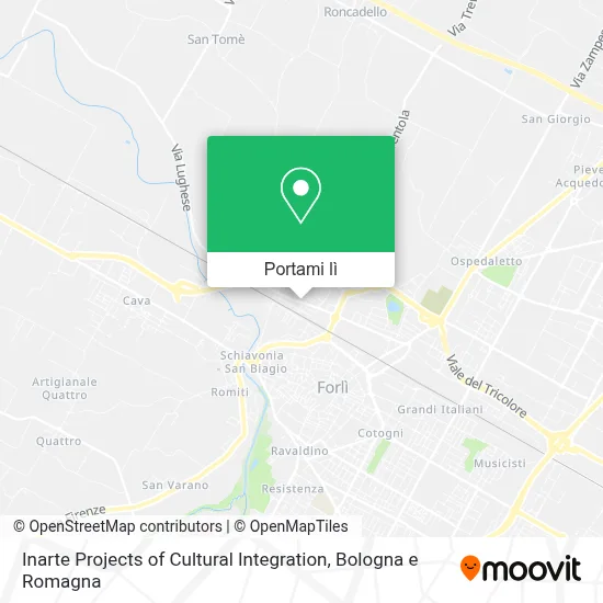 Mappa Inarte Projects of Cultural Integration