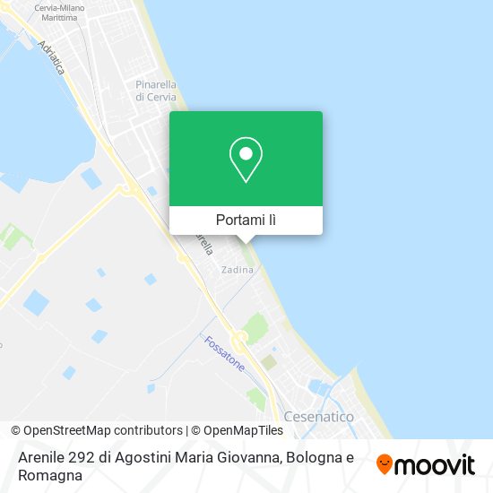 Mappa Arenile 292 di Agostini Maria Giovanna