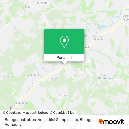 Mappa Bolognaristrutturazioniediliit Semplificata