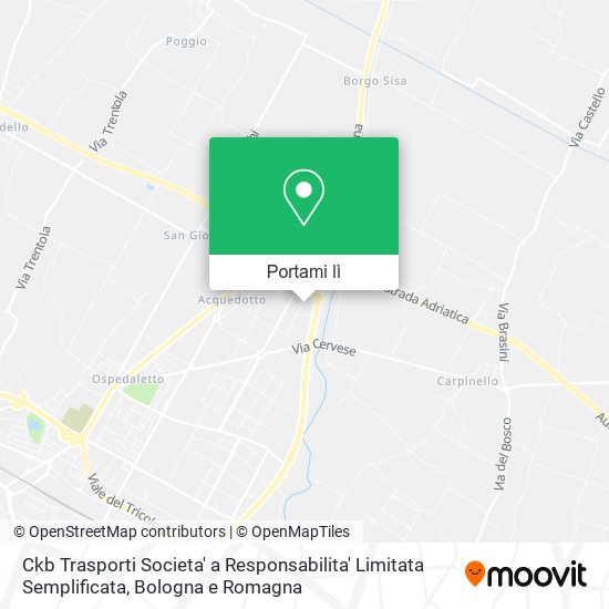 Mappa Ckb Trasporti Societa' a Responsabilita' Limitata Semplificata