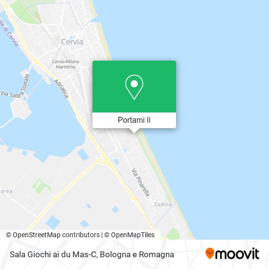 Mappa Sala Giochi ai du Mas-C