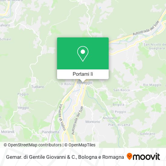 Mappa Gemar. di Gentile Giovanni & C.