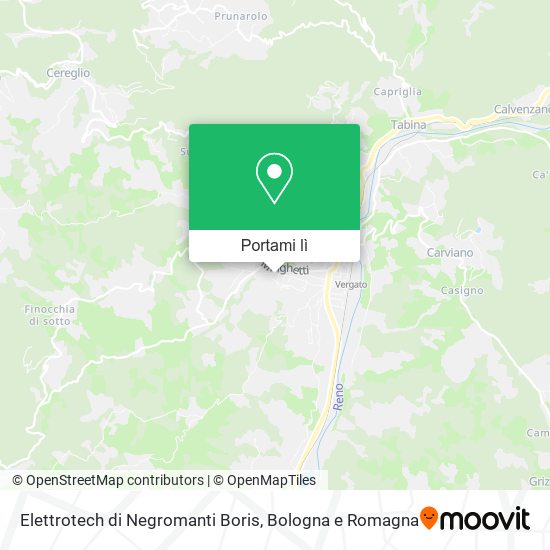 Mappa Elettrotech di Negromanti Boris