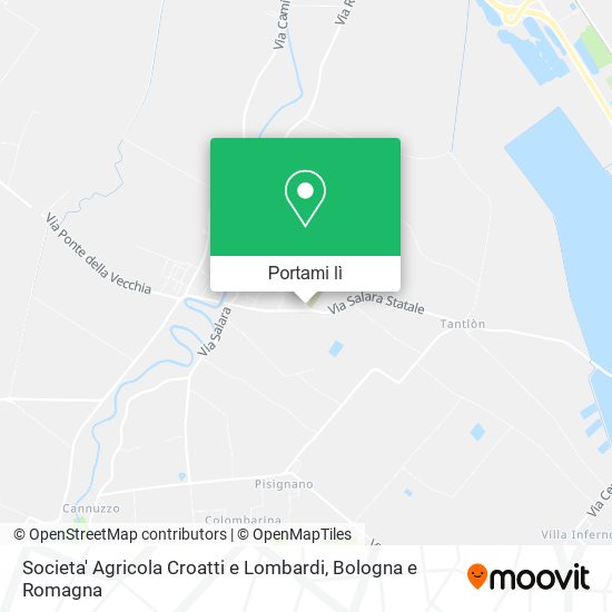 Mappa Societa' Agricola Croatti e Lombardi