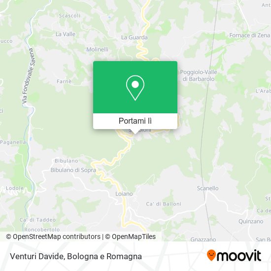 Mappa Venturi Davide