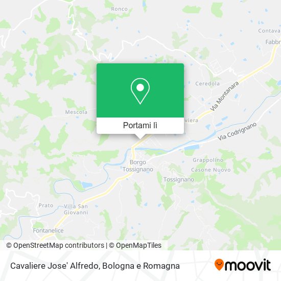 Mappa Cavaliere Jose' Alfredo