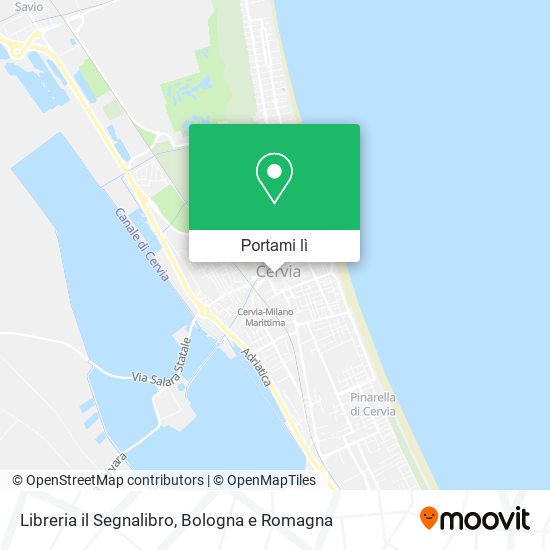 Mappa Libreria il Segnalibro