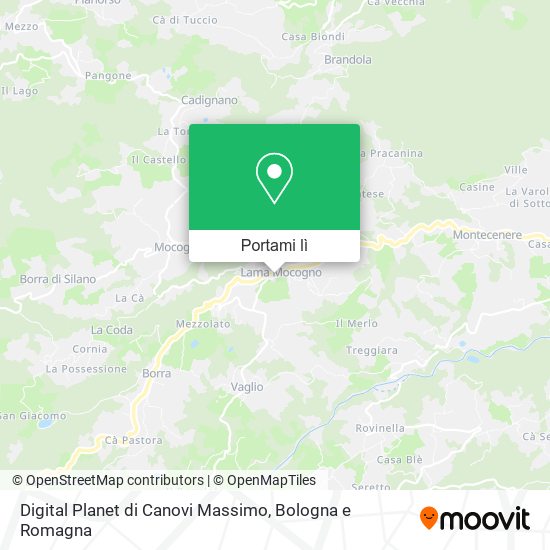 Mappa Digital Planet di Canovi Massimo