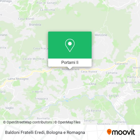 Mappa Baldoni Fratelli Eredi