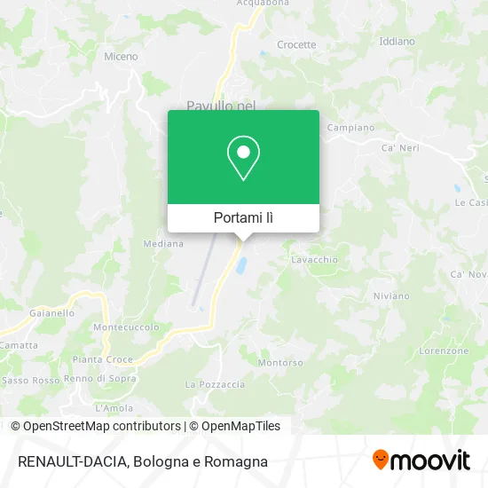 Mappa RENAULT-DACIA